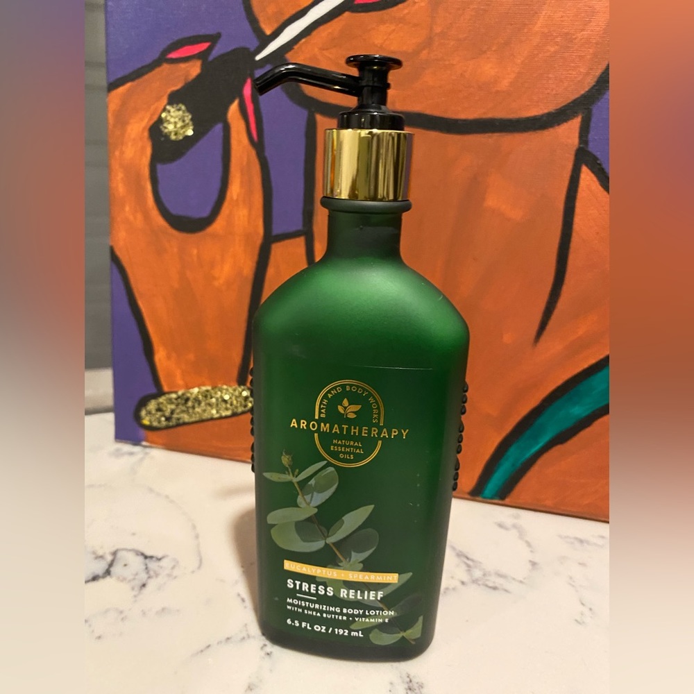 NWT Bath and Body Works Aromatherapy Stress Relief Body Lotion